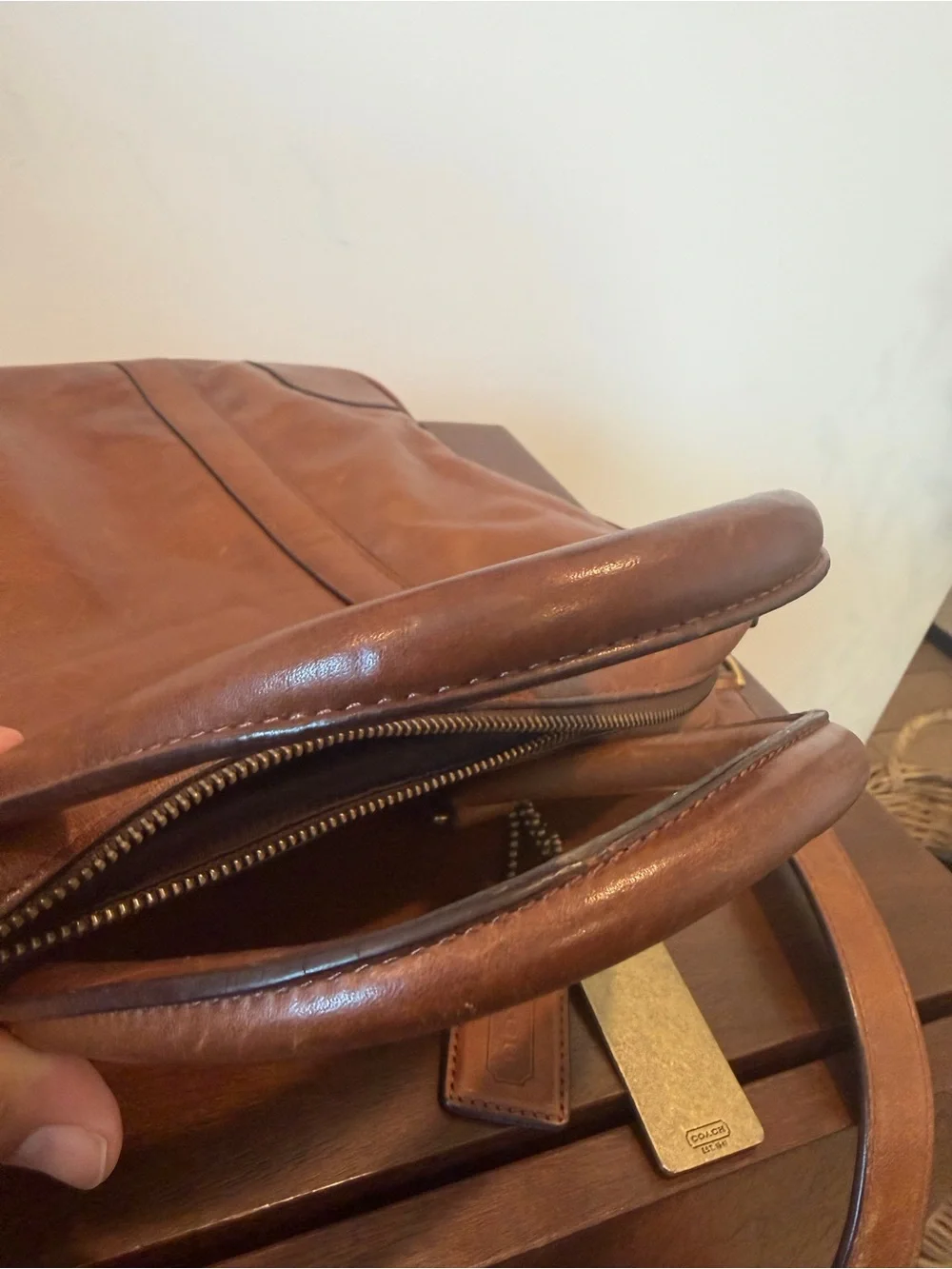 Vintage - Coach leather Bleeker briefcase 70901